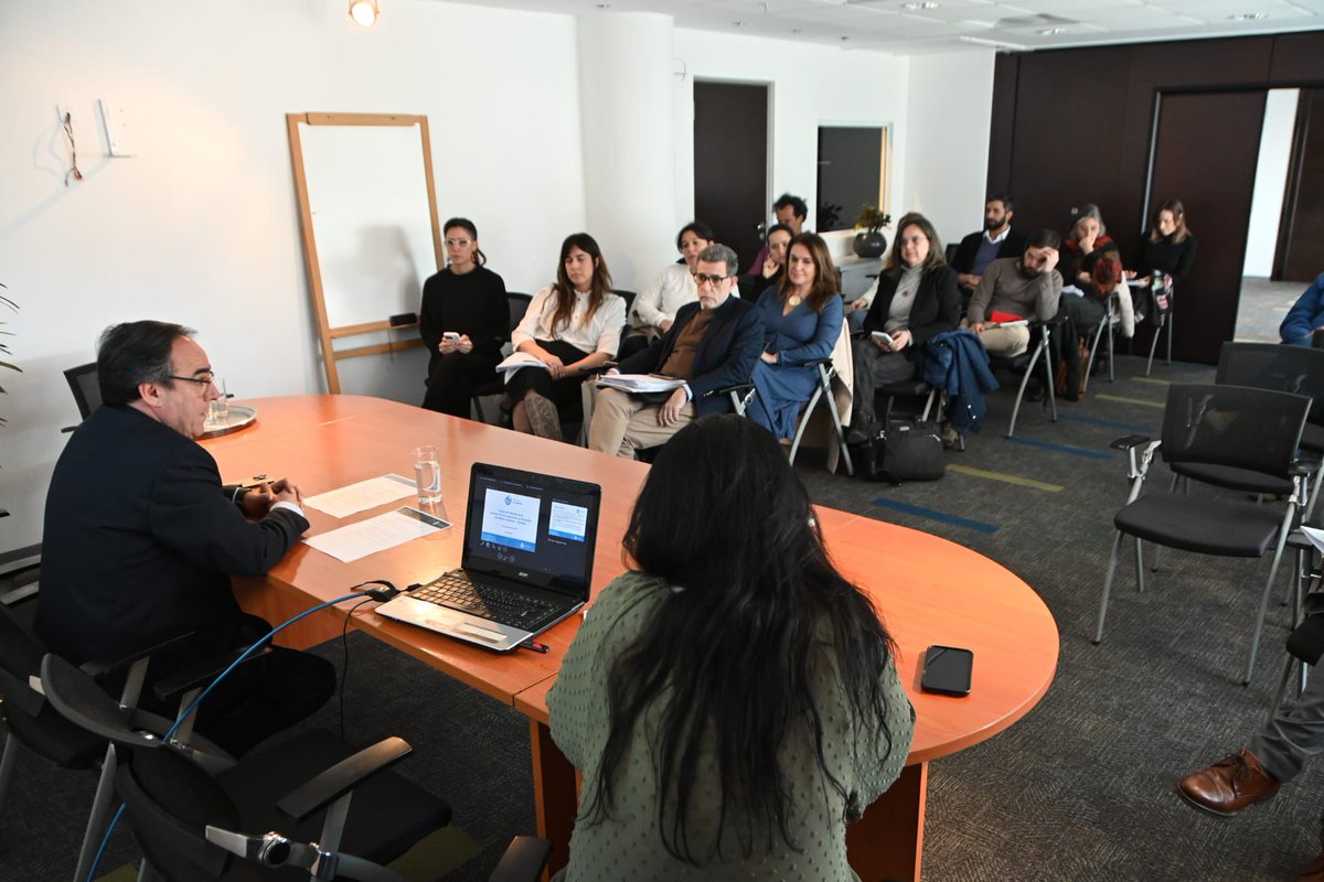 MAmbienteuy's tweet image. #ahora Participamos de una nueva sesión de COTAMA, Comisión Técnica Asesora de la Protección del Medio Ambiente

El cometido de este grupo es profundizar la coordinación interinstitucional y la participación de la sociedad en políticas públicas en ambiente y desarrollo sostenible