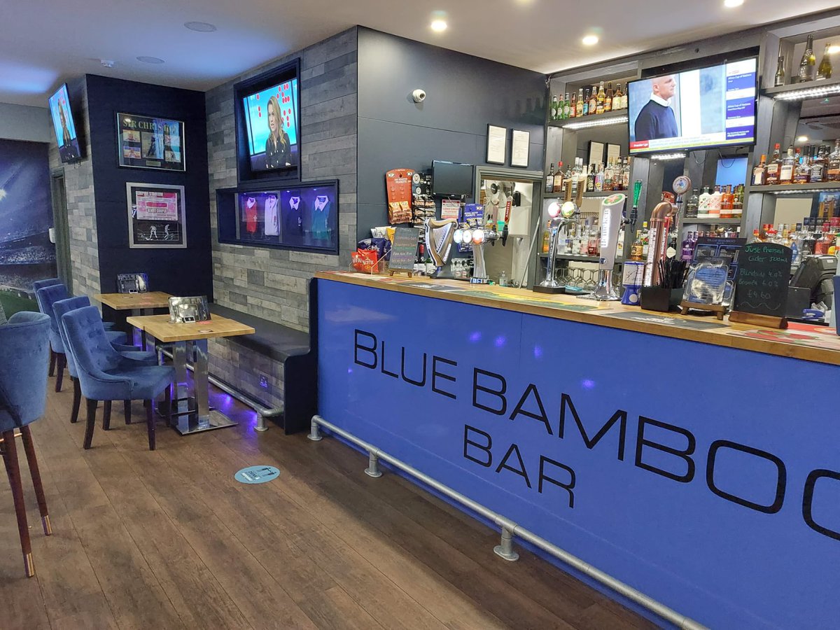 Anyone for some #HumpDay #Football ? 
We have #Live action from the #Championship  and the #SuperCup #Final both from 8pm ! 

#Leeds v #Middlesbrough
#RealMadrid v #Atlanta 

#BlueBamboo #SportsBar #Gloucester #SupportLocal #LocalBusiness