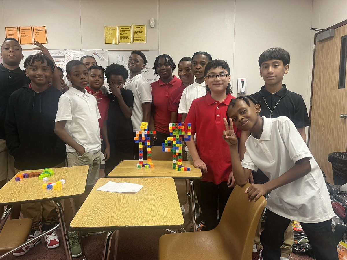 It’s the first week of school and Mr. Jolly already has his robotics scholars constructing robots! #OwnItPMS