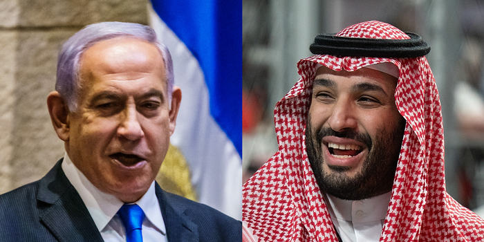 🇸🇦SAUDI CROWN PRINCE TELLS U.S. HIS LIFE IS AT RISK IN PUSH FOR PEACE DEAL WITH ISRAEL

Saudi Crown Prince Mohammed bin Salman (MBS) has raised concerns about his personal safety with U.S. lawmakers, citing potential assassination risks as he pursues a historic peace deal with