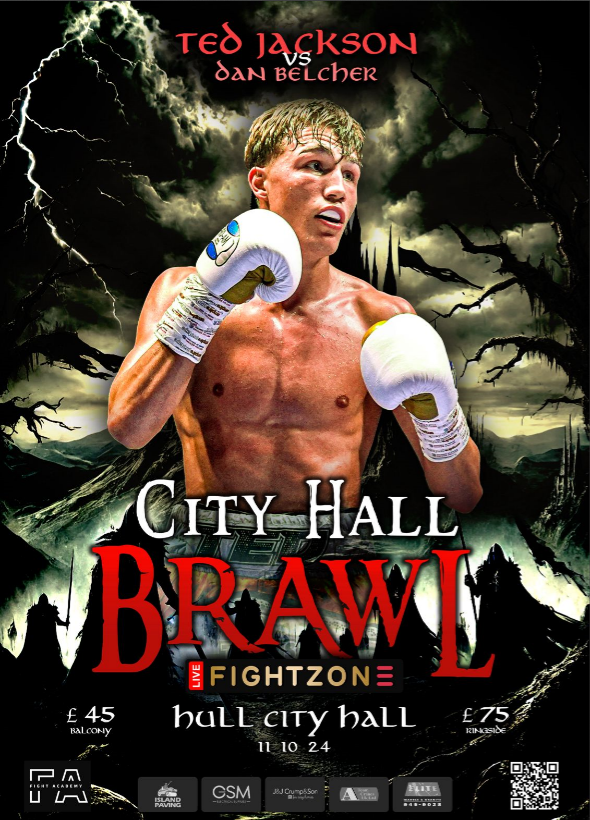 📢➕Added➕📢
💥🔥We've added Ted Jackson to our 11th October card in Hull 🔥💥 
⚡ It will be Ted's first appearance on a FightZone show and having won his debut fight in June the Middleweight will be looking at giving another good account of himself come 11th October⚡
🎫 Ticke