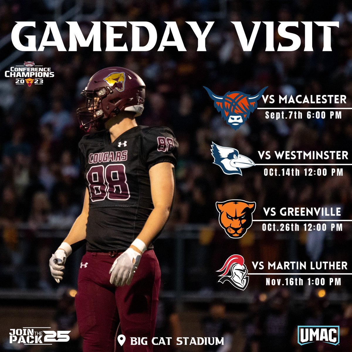 Thank You <a href="/Coach_Gehlen/">Nate Gehlen</a> For the Game Day Invite!