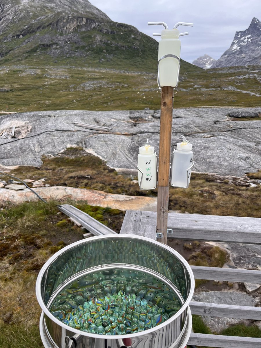 Kobbefjord Research Station (@nuuknero) on Twitter photo Outi and Laura from @ilmatiede @fmi_snow have set up #Dust collectors at the station. They have been funded by <a href="/INTERACT66/">INTERACT</a> . Great new #knowledge on long-transported dust in the #Arctic waiting in the near future. Outi and Laura from @ilmatiede @fmi_snow have set up #Dust collectors at the station. They have been funded by <a href="/INTERACT66/">INTERACT</a> . Great new #knowledge on long-transported dust in the #Arctic waiting in the near future.