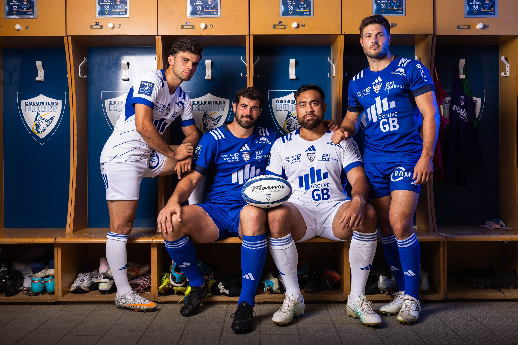 Colomiers Rugby on X Un maillot une couleur la Colombe Decouvrez les nouveaux equipements pour nos Columerins pour cette saison 24 25 inigobrothers IciLeRugbyBatPlusFort https t