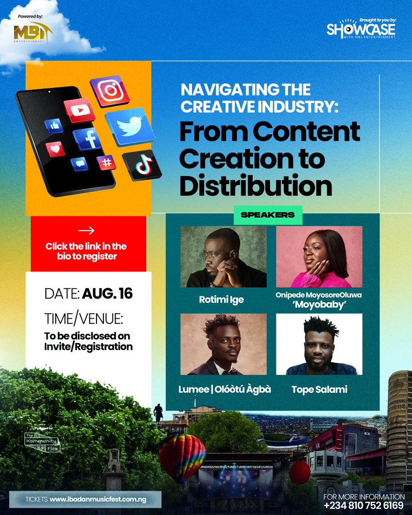 Every detail of your event matters and counts as a point to grab your audience interest
@mOyobaby will be sharing her insight on how to engage audience with design.
Date: 16th of August
Venue/Time: To be disclosed on invite
Topic: Engaging Audience Through Innovative Event Design