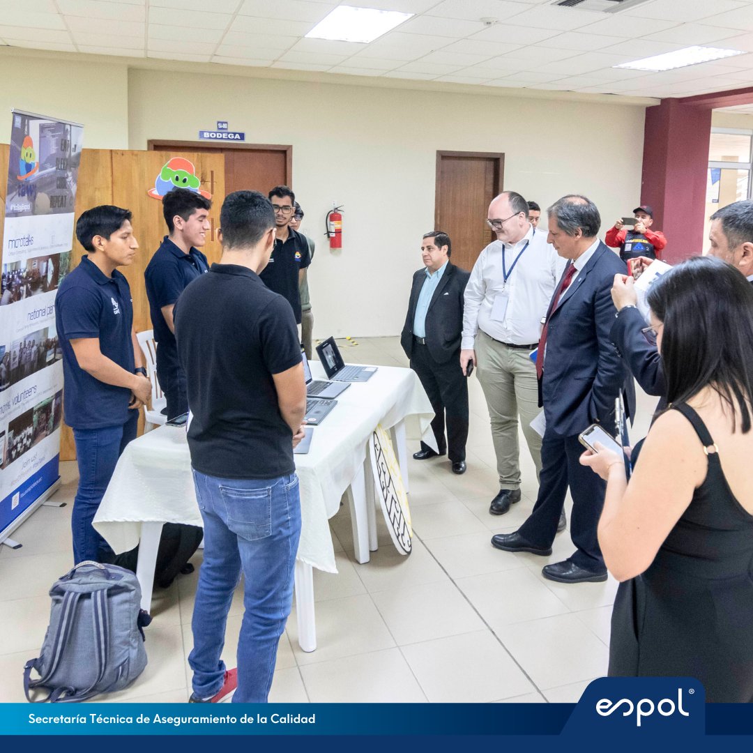 CalidadEspol's tweet photo. Hace un año, tuvimos el honor de recibir a los evaluadores de EUR-ACE en ESPOL para la acreditación internacional de nuestras 20 carreras de ingeniería 📚🔍

¡Cumplimos un año de este importante logro avalado por EUR-ACE! 🎖️✨

#EurAce #AcreditaciónInternacional #Espol #Ecuador https://t.co/LFbypQO3Zq