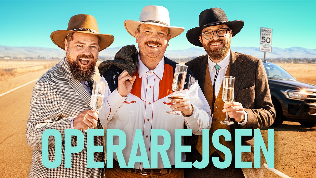 Operarejsen Akt 3 får premiere nu på søndag! 🎶❤️ Se med på DR2 klokken 21:00 eller allerede fra 06:00 på DRTV. Fik du aldrig set #Operarejsen Akt 1 &amp; 2, så kan du nå det endnu ➡️ dr.dk/drtv/saeson/op…