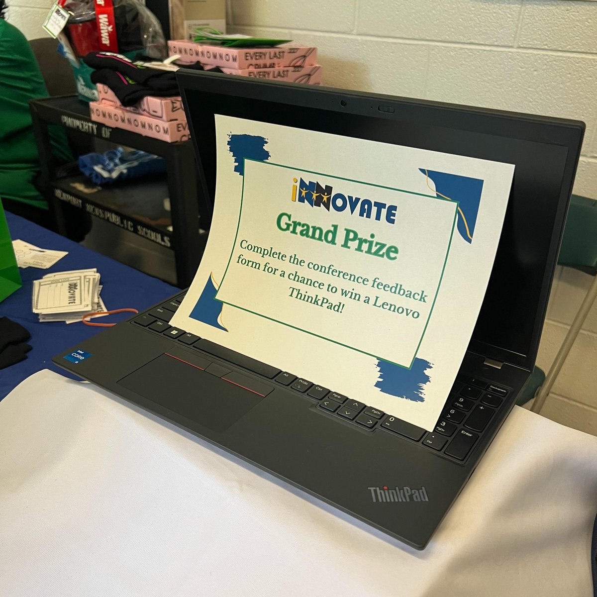 NNPS ITC Team (@nnpsitc) on Twitter photo Thank you to <a href="/LenovoEducation/">Lenovo Education</a> for donating a grand prize for iNNovate 2024! Participants are so excited for the chance to win a ThinkPad laptop! We appreciate your support of teachers and staff at NNPS! #NNPSiNNovate #ONENNPS Thank you to <a href="/LenovoEducation/">Lenovo Education</a> for donating a grand prize for iNNovate 2024! Participants are so excited for the chance to win a ThinkPad laptop! We appreciate your support of teachers and staff at NNPS! #NNPSiNNovate #ONENNPS