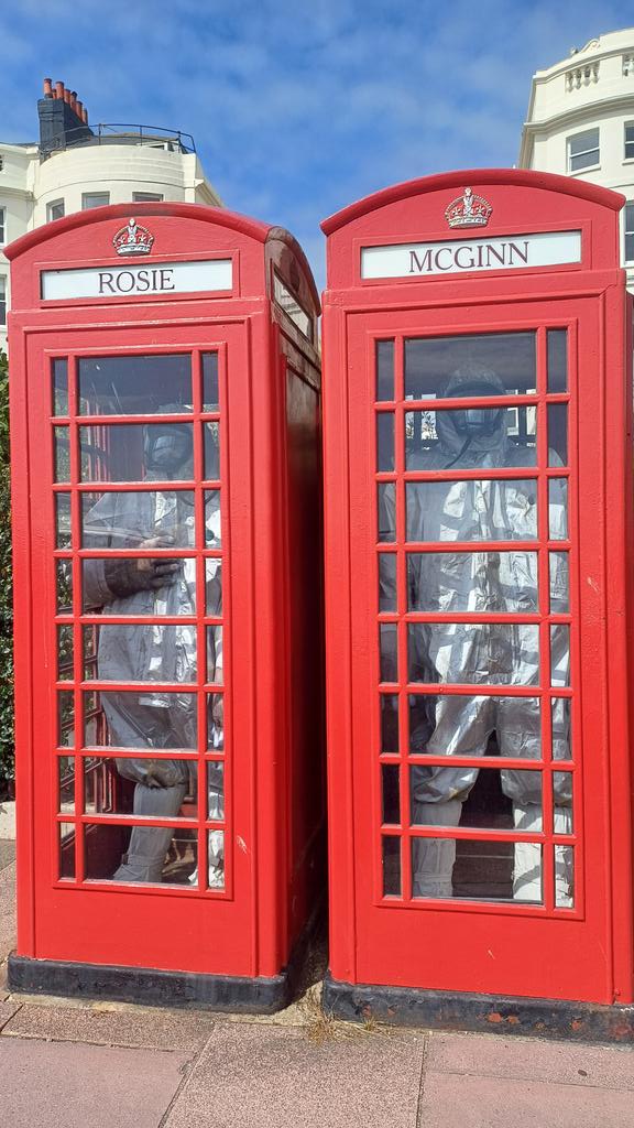 deepgreenzone's tweet photo. Brighton can be a little odd at times. That's my city! @rosiemcginnart #Brighton #StreetArt #art #brightonandhove https://t.co/R60Bct7Efh