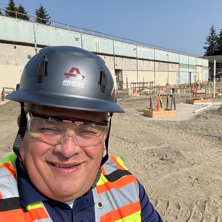 WSTSC's tweet photo. Checking out the construction! Standing in the office. It's an open air concept right now! https://t.co/MlQkP18XFo