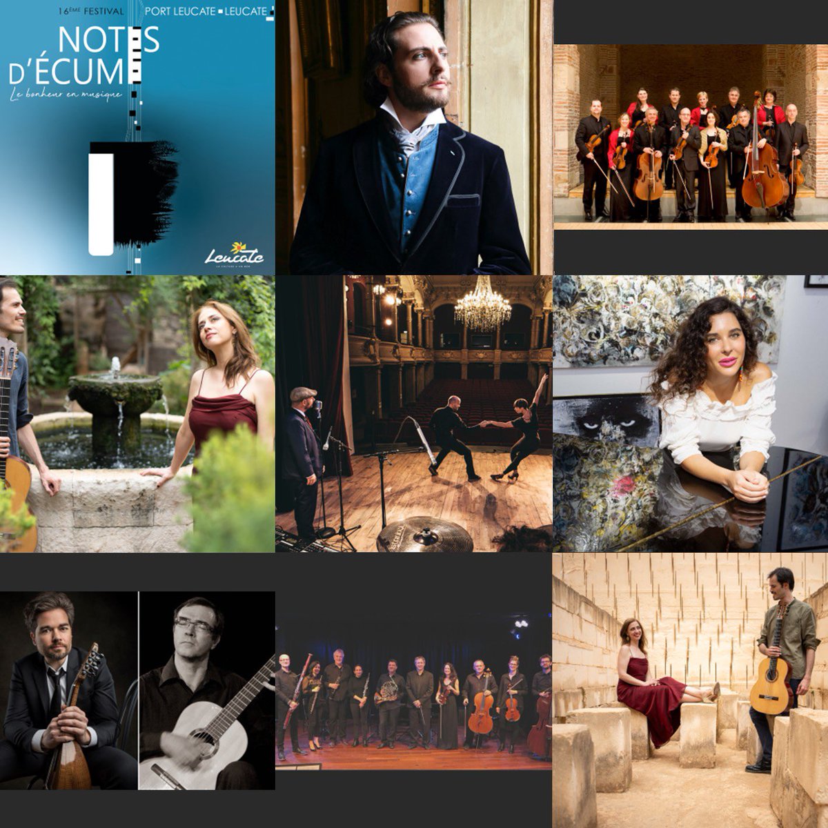 🔥 Le Festival Notes d'Ecume 2024 commence dans 3 semaines et nous sommes ravis d'entretenir avec vous la flamme de la musique à Leucate ! 🎼

Programme détaillé 👉 notesdecume.com/programme
Réservations 👉 notesdecume.com/billetterie &amp; Office de Tourisme de Leucate