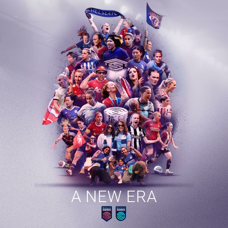 BarclaysWSL2's tweet photo. A New Era 🤩

Today marks the beginning of a new era for women’s professional football in England with the completion of the agreement to transfer ownership of its top two tiers to a new independent company.