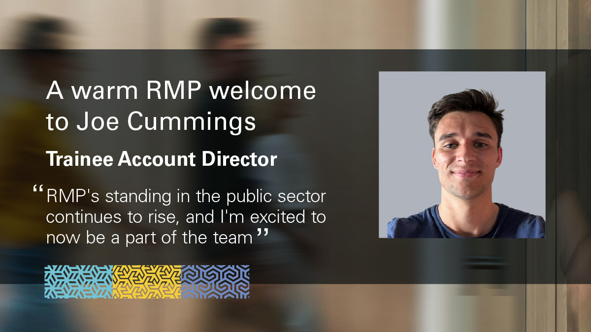 Joe Cummings joined RMP in April 2024 having previously worked in the claims department of a national multi line insurer.

Joe is on a journey to expand his knowledge of the public and higher education sectors with the goal to transition into an Account Director role.