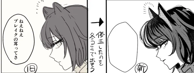 こういう感じで修正したのを冬では出そうと思っておりますが修正箇所が多すぎるだろ 