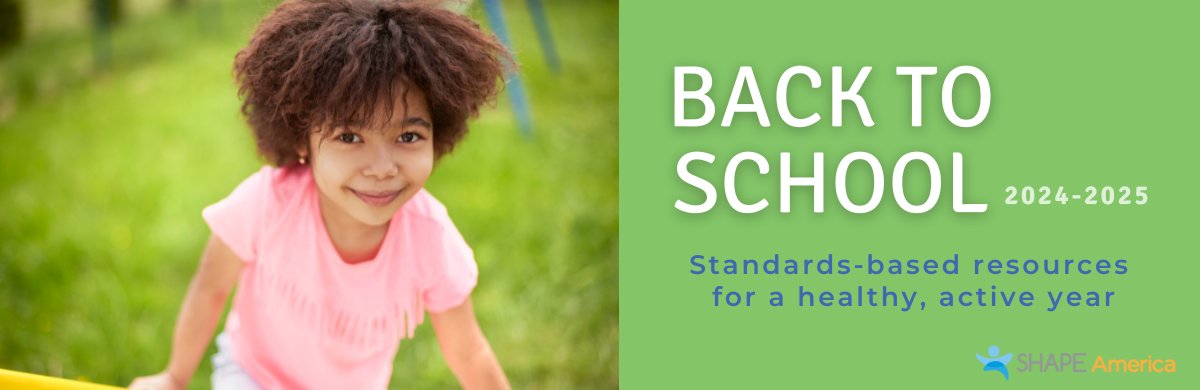 New Back to School Resources‼️

As the 2024-2025 school year begins, we have released a variety of new resources, all based on the new National Physical Education Standards and National Health Education Standards!

View the Resources👇👇👇
shapeamerica.org/events/back-to…