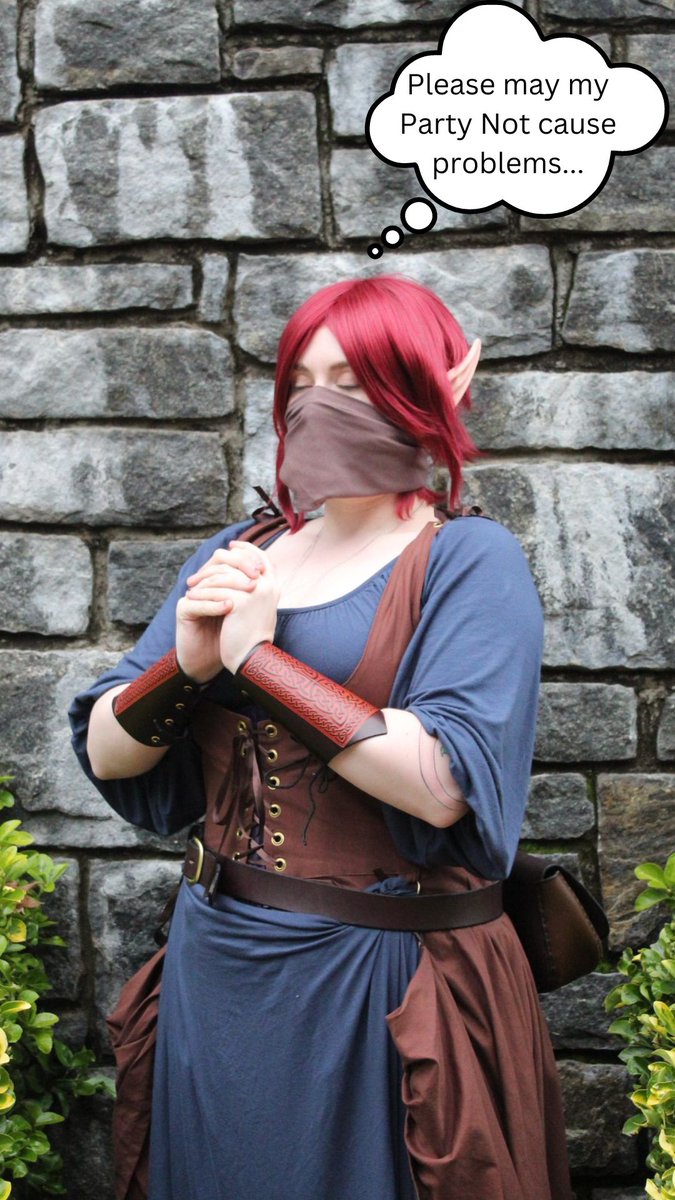 Will the party come out unscathed, or will they cause problems on purpose? Find out in today's new episode! 
Found where ever fine Podcasts are! Here's a link to podbean: podbean.com/ea/pb-mpz8u-16…
Cosplay by lexiesunshinecosplay on IG 
📸 By bribcosplayandphotography on IG
#ttrpg