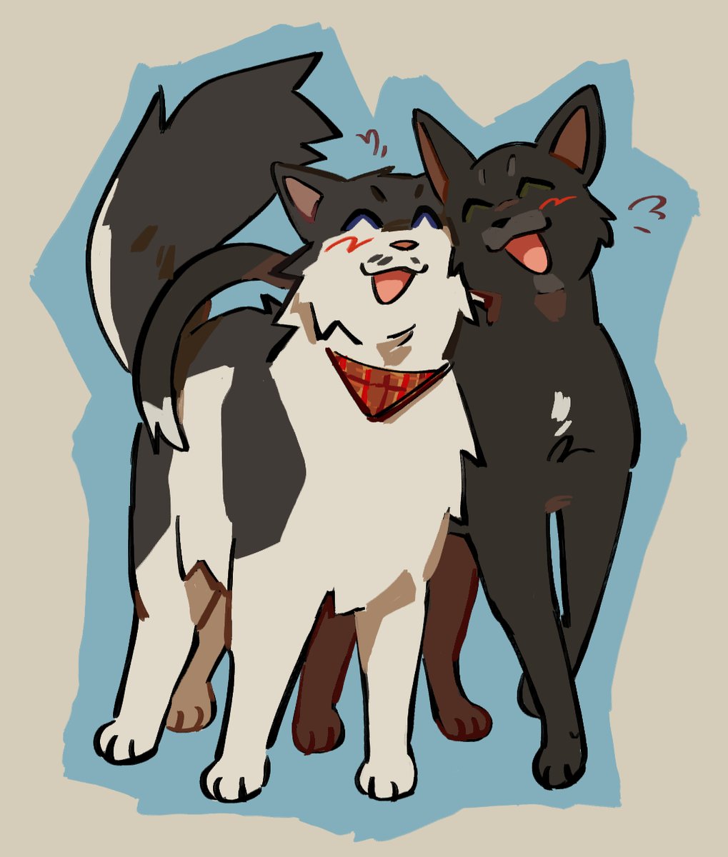 roarinsaurus's tweet image. i care about them so much