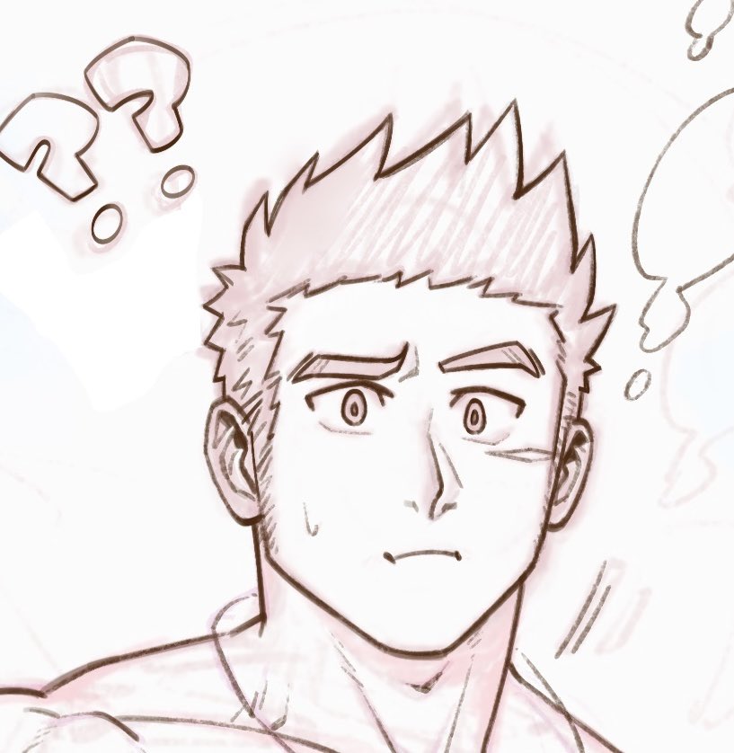 MondoArt1's tweet photo. #WIP I just really like his cute goofy face 🤭 https://t.co/NklAa4y1WT