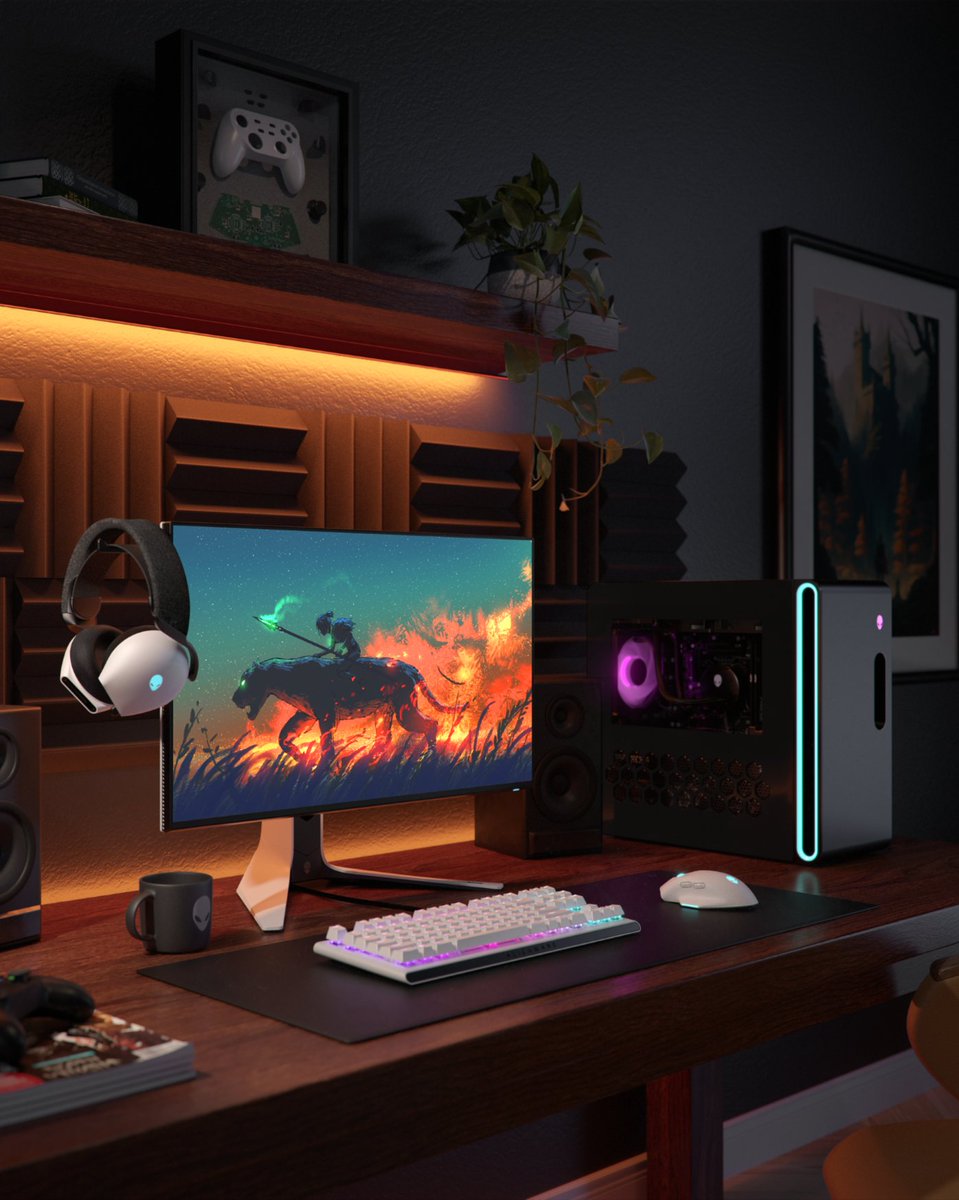 Alienware's tweet image. Left or right?