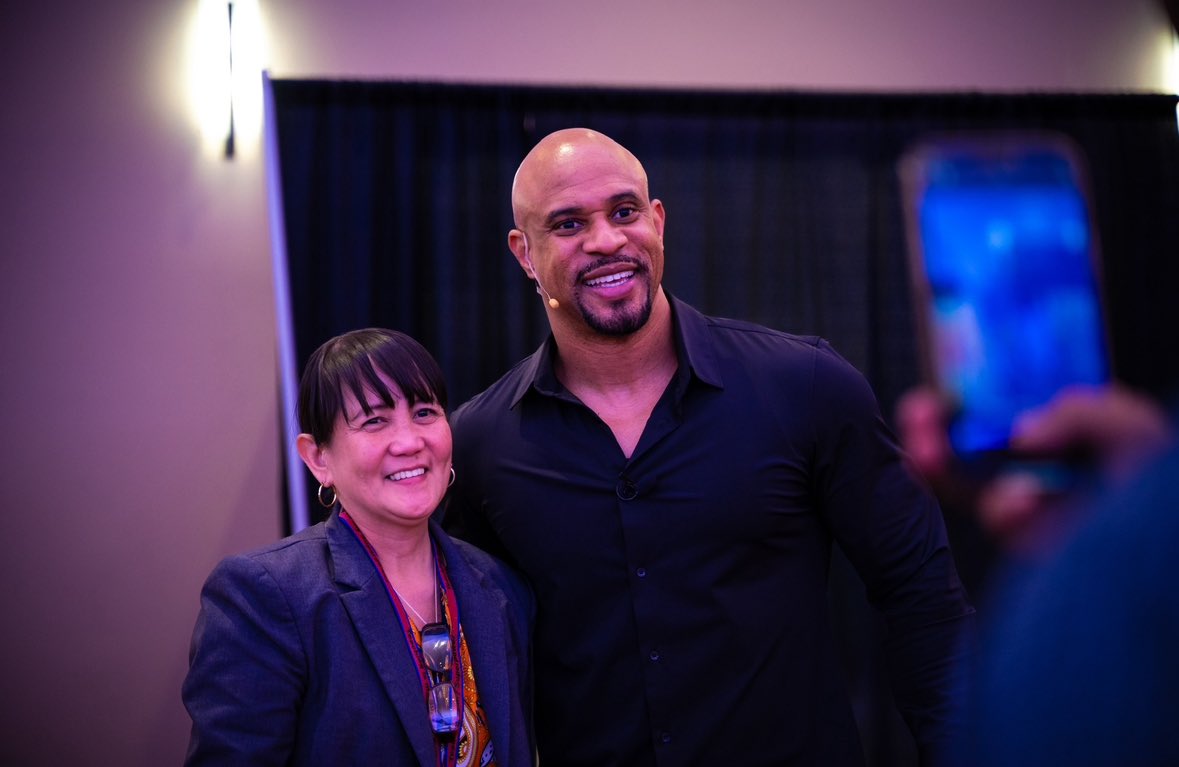 Every time I step on a stage or have the opportunity to present my goal is to shift the culture from a follower mentality to a leader mentality. I believe everyone has a “leader” inside of them. Because leadership isn’t about titles—it’s about the impact we make, the example we
