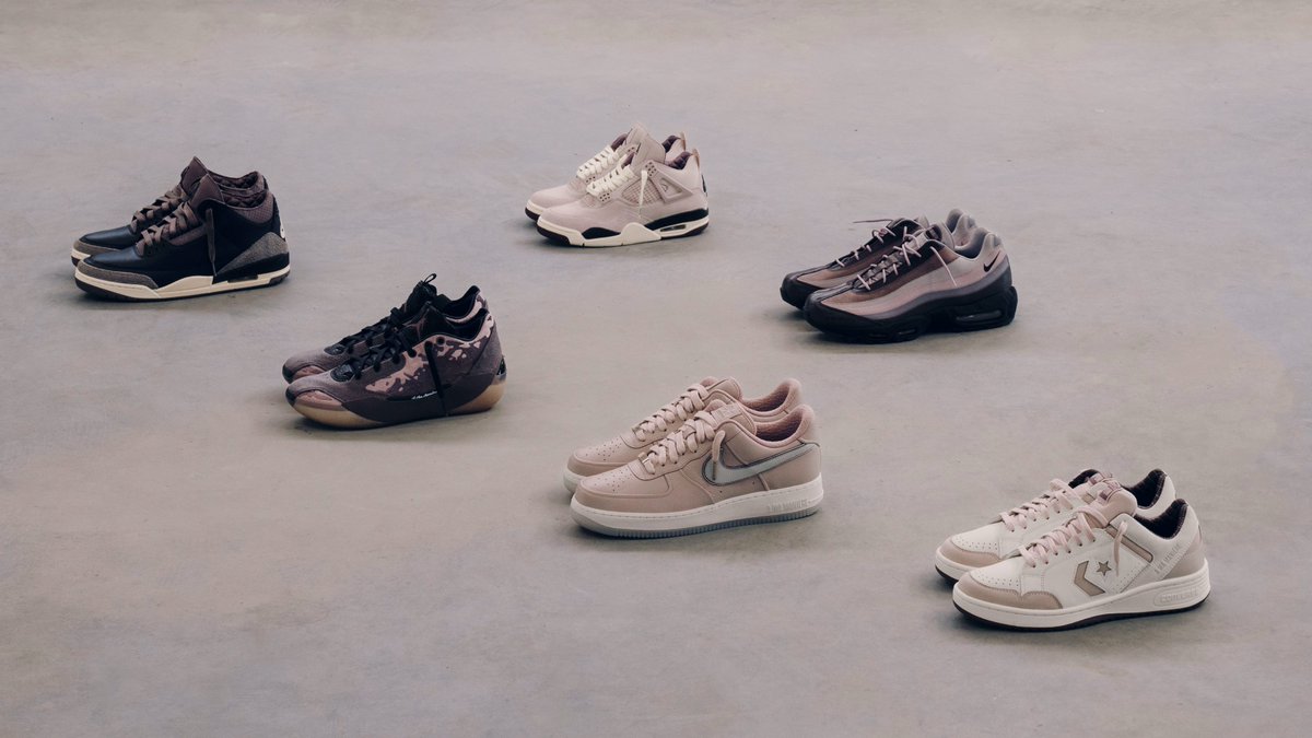 A Ma Maniere makes history as second brand to release a collection featuring Nike, Jordan, and Converse. The only other brand to do this was Virgil Abloh and Off-White with "The Ten" in 2017.

We preview the collection and discuss how AMM got here on this week's pod: