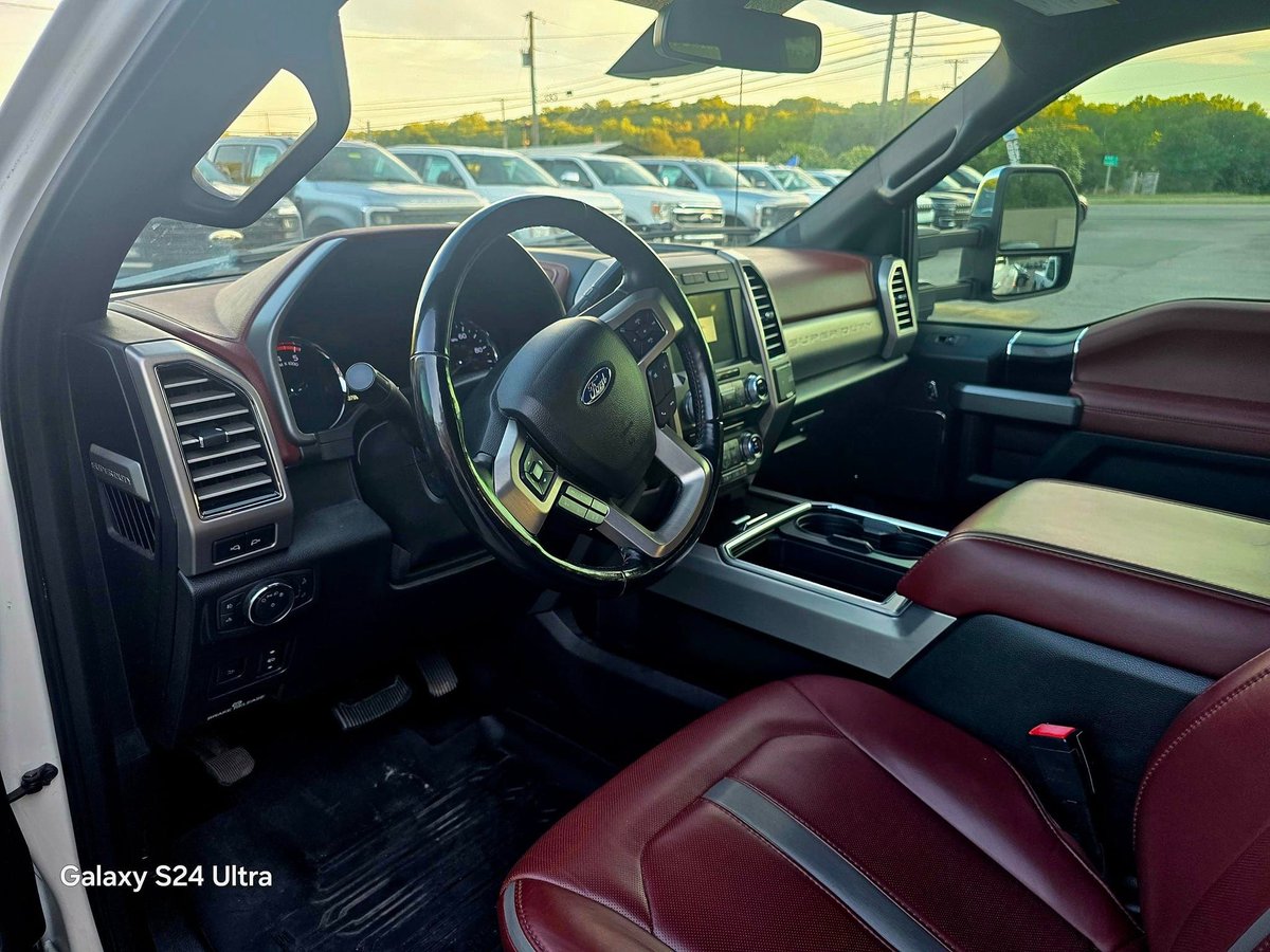 Who’s ready to take home this beauty? 😍

Check out this 2019 Ford F-450 Platinum Ultimate with only 72k miles! Powered by a 6.7L Power Stroke engine, this truck is a powerhouse that’s been meticulously maintained. It’s super clean, sporting 6 brand-new tires and a spotless in...