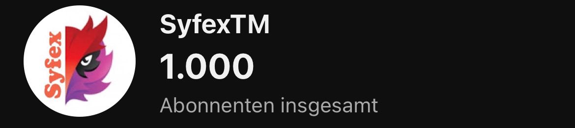 syfextm's tweet photo. Da haben wir’s! Danke an jeden, der dabei ist und mich nach meiner Rückkehr supportet hat. Bald kommt das banger Video, und vergesst das Gewinnspiel nicht! https://t.co/xvDhqYP8FE