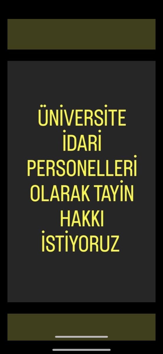 #TayinNakilSözünüzVar