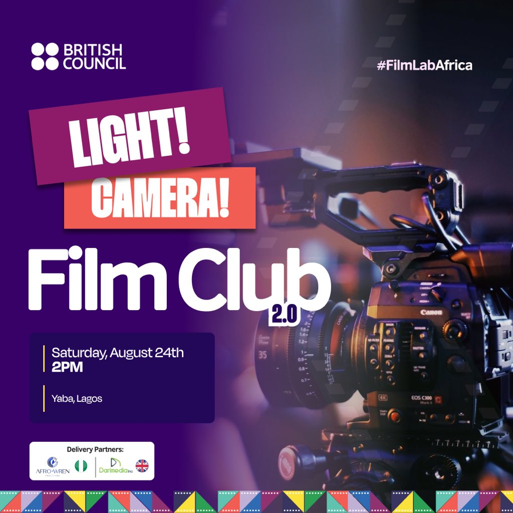 afrowren's tweet photo. Can you crack this riddle and name the queen of comedy?
Drop your guesses below❗️
Film Club 2.0 registration is still on! Register now: https://t.co/L8DDknaKvf
cc British Council Nigeria - Arts
#ReframeWithMe #FilmLabAfrica #FilmmakerJourney
#britishcouncilxfilmlabafrica https://t.co/8K1zqJCVwu