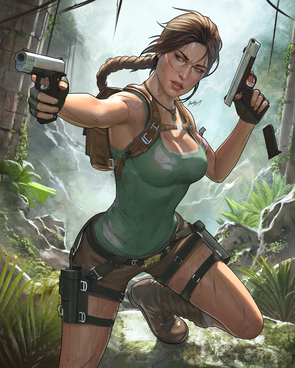 Lara Croft - TOMB RAIDER 🔫🔫

I feel so proud of this one!!! 🤩

#DigitalPainting #ClipStudioPaint #LaraCroft #TombRaider