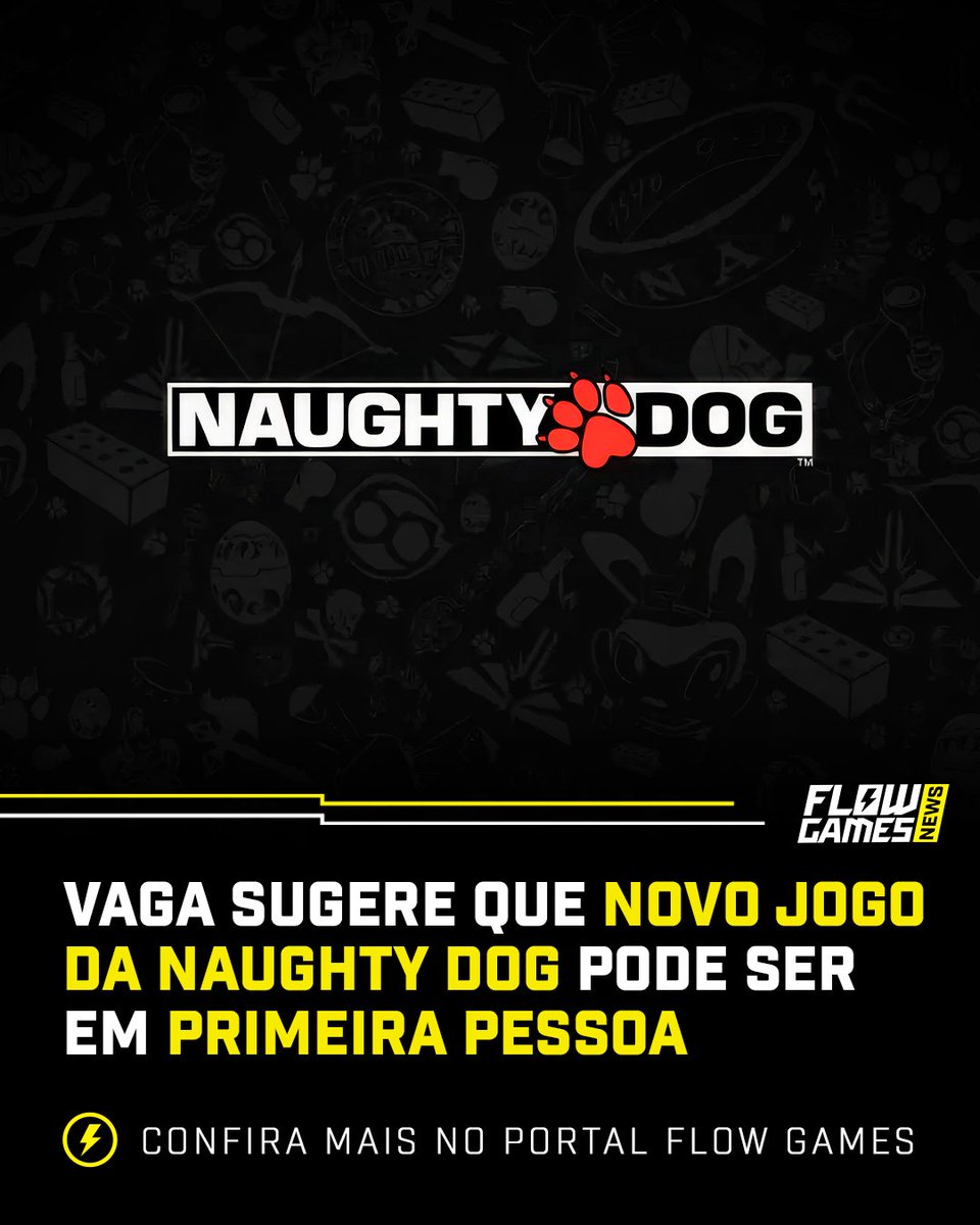 flowgamespdc's tweet photo. 📰Vaga sugere que novo jogo da Naughty Dog pode ser em primeira pessoa.

🔗https://t.co/5h8u6weBnh https://t.co/qRGrYBCYiV