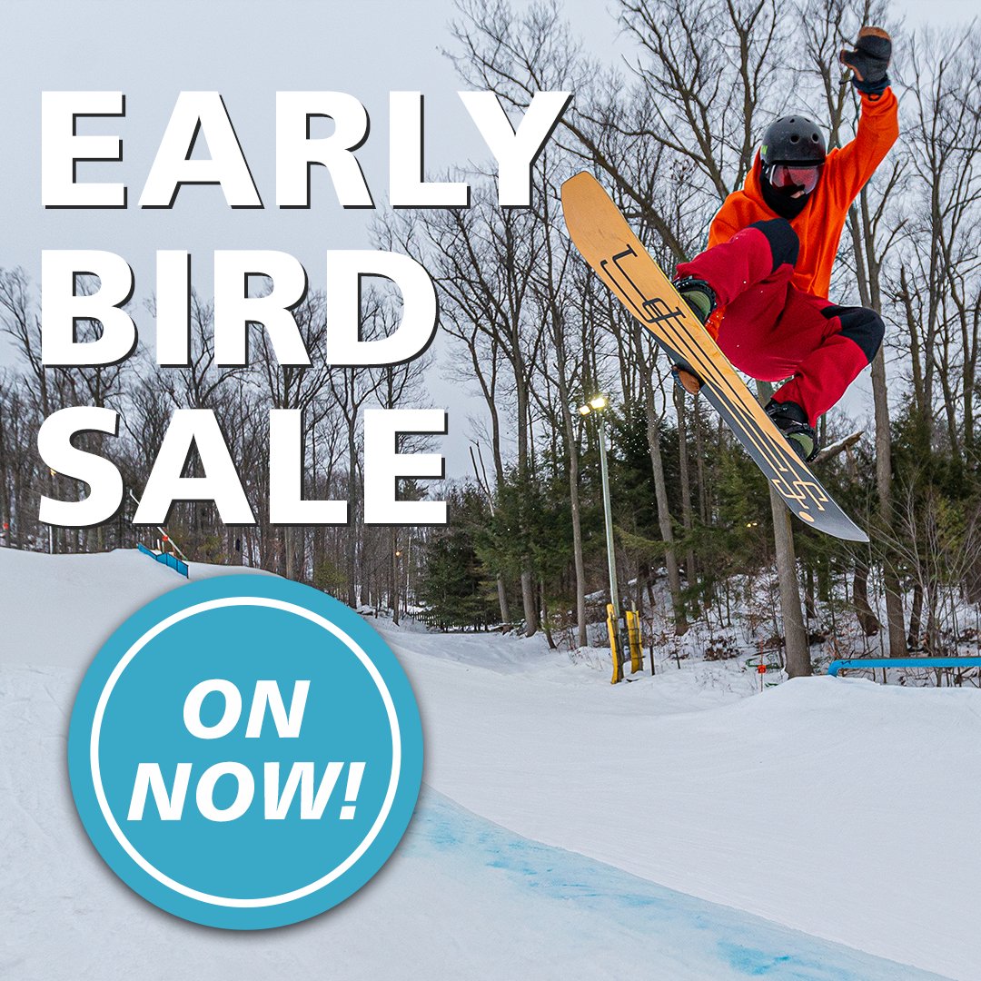 EARLY BIRD SALE! 🔥❄️ Registration is open for Snow School programs &amp; early bird pricing is on now for 2024/2025 season passes at Glen Eden! Visit our website to save on season passes &amp; join Snow School before prices go up on October 17: gleneden.on.ca
