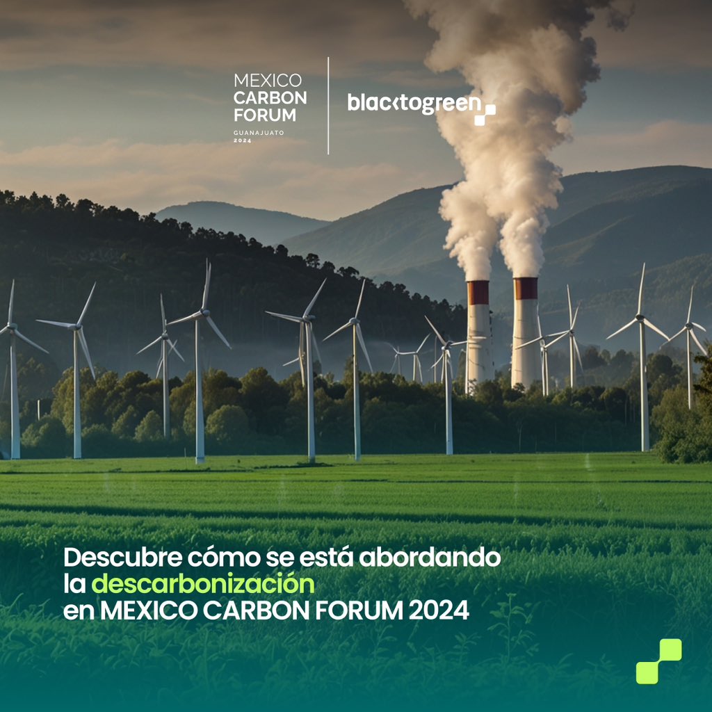 ¡Hoy comienza Mexico Carbon Forum! Evento donde participaremos explorando tendencias e iniciativas sobre precios al carbono y descarbonización.