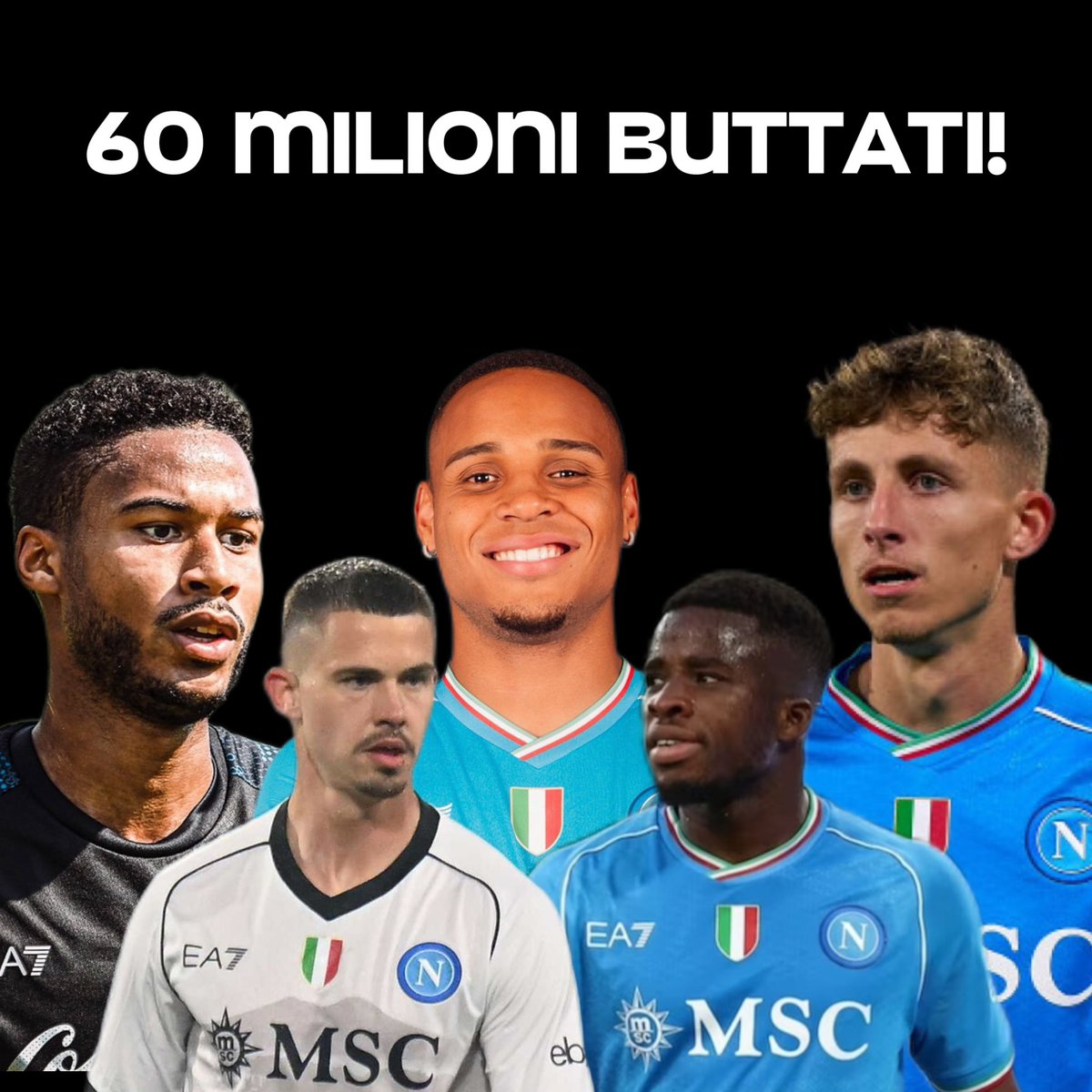 carlo_gioiaa's tweet photo. #Lindstrom preso per 32 mln dall’Eintracht
#Cajuste preso per 12 mln dallo Stade Reims
#Natan preso per 10 mln dall’RB Bragantino
#Traorè prestito di 5 mln dal Bournemouth
#Dendoncker prestito di 300k dall’Aston Villa.
Quasi 60 mln di euro per un mercato TOTALMENTE bocciato.
Lindstrom è andato all’Everton.
Cajuste sta andando all’Ipswitch Town
Natan sta andando al Real Betis
Dendoncker e Traore sono rientrati dal prestito.
Cadere per poi rialzarsi. E farlo subito. La scorsa stagione insegna!
Le cifre dei vari trasferimenti:
▪️L'Everton verserà subito 3 milioni di euro, mentre per riscattare Lindstrom dovrà pagare altri 22 milioni di euro la prossima estate.
◾️Cajuste in prestito secco.
▪️Per Natan si tratta di un'operazione in prestito oneroso per poco meno di un milione di euro con un diritto di riscatto tra i 7 gli 8 milioni di euro.