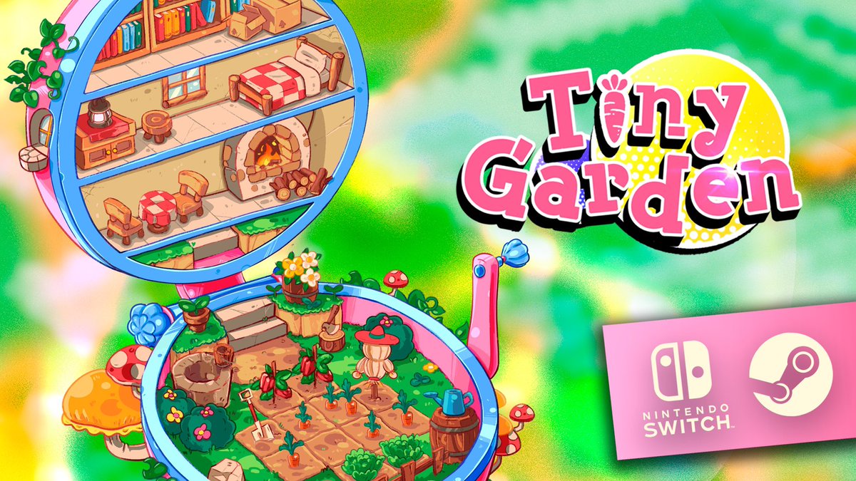 pls if you see this tweet would you retweet it?🙏🙏🙏 We’re just trying to get some attention for our tiny farming game with a 90s aesthetic🥰 we’re a small team and this is our first game and we need all the help we can get 🥹🥹