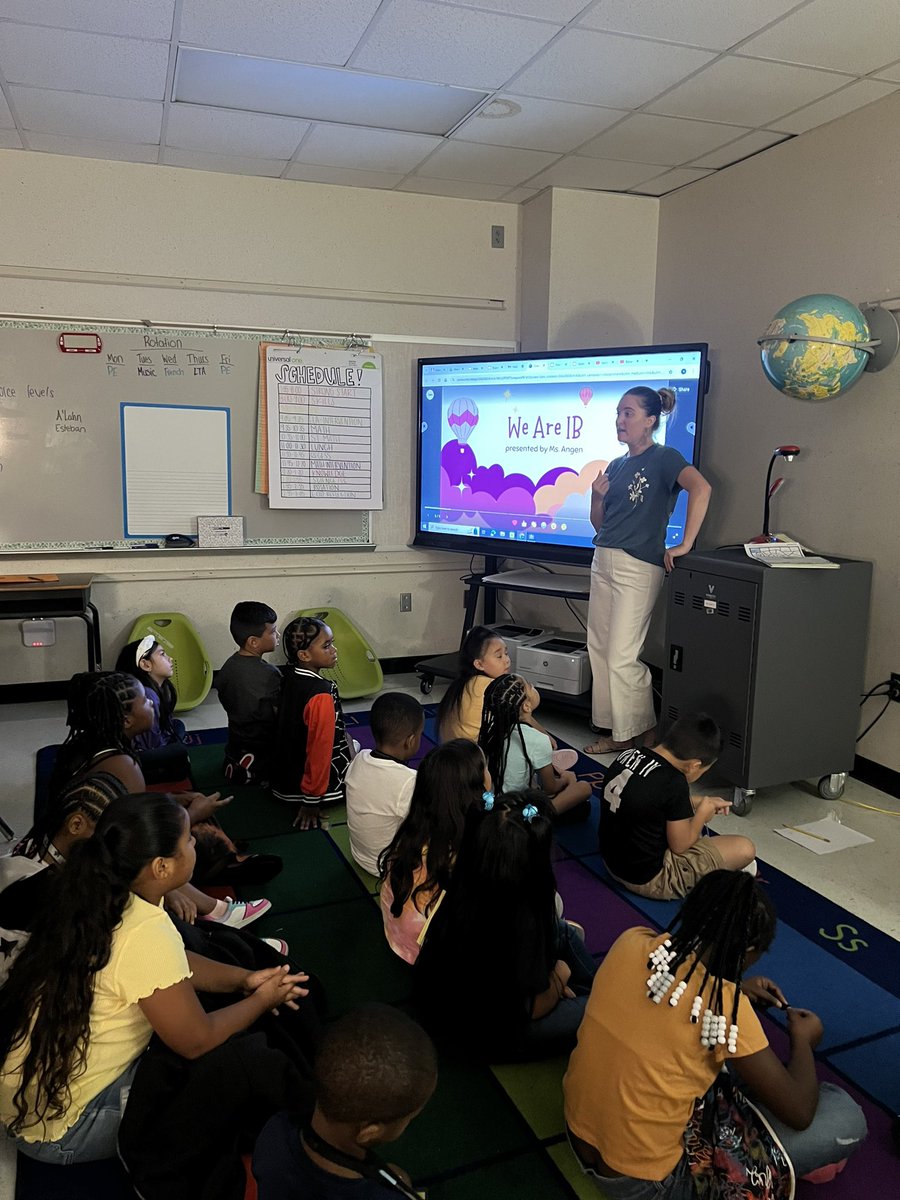 Shout out to Ms. Angen for teaching our second graders what it means to be an IB learner! <a href="/KujawaES_AISD/">Kujawa Elementary</a>