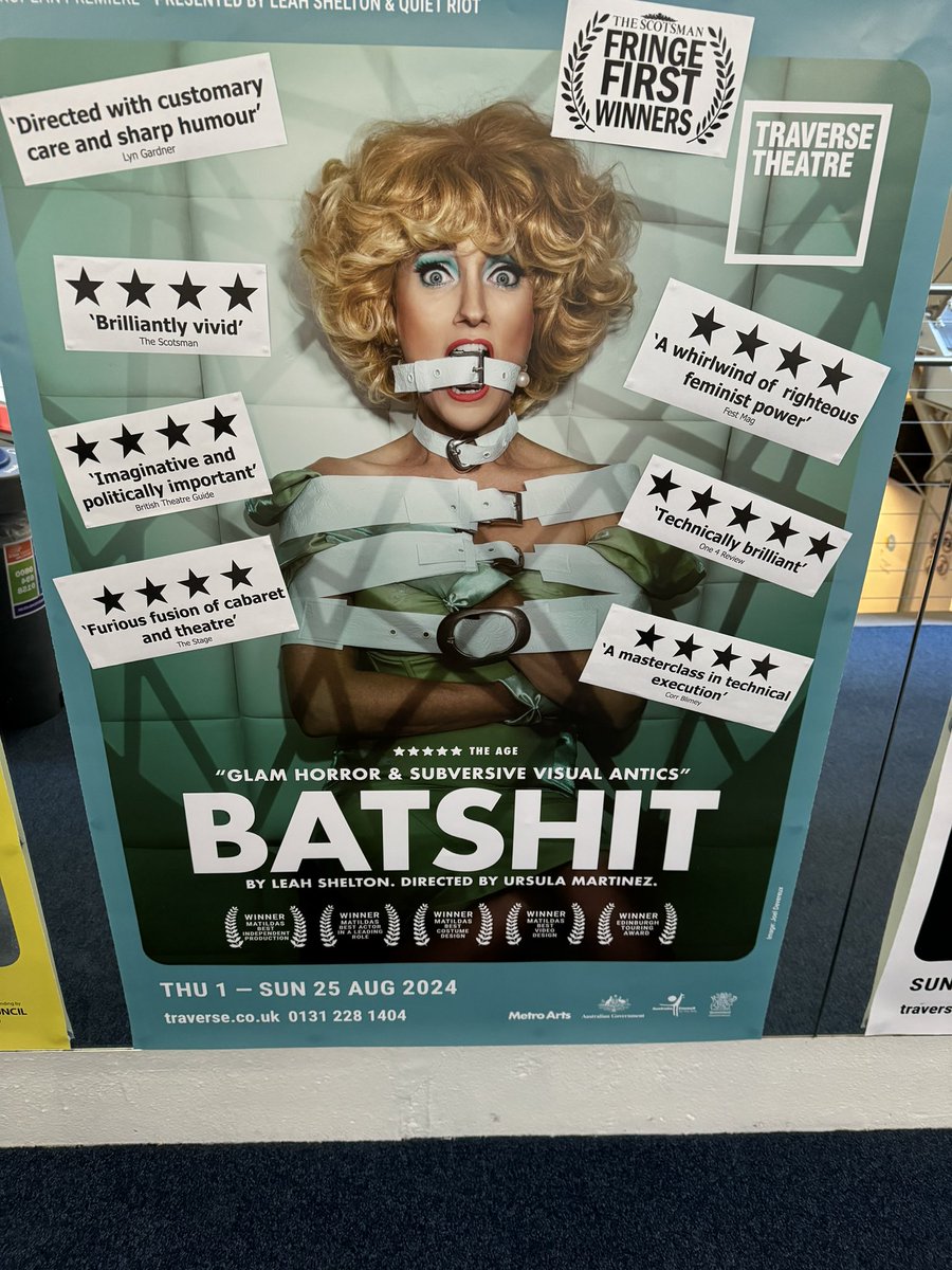 Jennifer Adam (@rubiedmoon) on Twitter photo <a href="/RAWMaterialArts/">Raw Material</a> <a href="/citizenstheatre/">Citizens Theatre</a> <a href="/traversetheatre/">Traverse Theatre</a> A fave of the day was Batshit by <a href="/leahkshelton/">Leah Shelton</a>
an intimate and visually stunning show -ย
Moving, powerful and full of truth about how and why women are perceived as crazy or hysterical and they systems that let us down.ย
No wonder she asked for that bloody axe. ๐ช
๐๐ป๐๐ป๐๐ป๐๐ป๐๐ป <a href="/RAWMaterialArts/">Raw Material</a> <a href="/citizenstheatre/">Citizens Theatre</a> <a href="/traversetheatre/">Traverse Theatre</a> A fave of the day was Batshit by <a href="/leahkshelton/">Leah Shelton</a>
an intimate and visually stunning show -ย
Moving, powerful and full of truth about how and why women are perceived as crazy or hysterical and they systems that let us down.ย
No wonder she asked for that bloody axe. ๐ช
๐๐ป๐๐ป๐๐ป๐๐ป๐๐ป