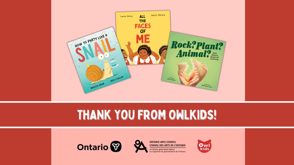 We are pleased to receive another year of funding from <a href="/ONArtsCouncil/">Ontario Arts Council/Conseil des arts de l'Ontario</a>! A big thank you to the OAC and the Gov. of Ontario - this funding helps makes possible the publication of great books by wonderful Ontario artists!

Thank you for supporting the arts! 📚❤️

MPP <a href="/JILLSLASTWORD/">Dr. Jill Andrew, PhD (she/her)</a>