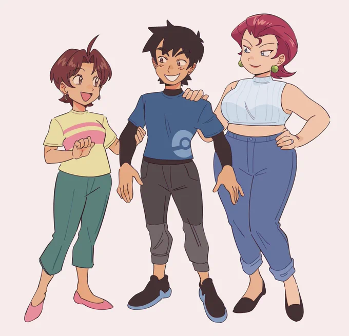 20 y/o ash and his moms 