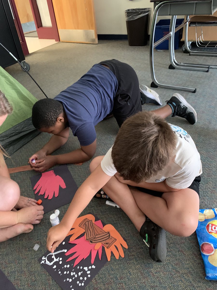 KrisFerguson17's tweet photo. Tents, s’mores, and campfires oh my #campingweek #LCSDESY2024 https://t.co/qak7RJGyVB