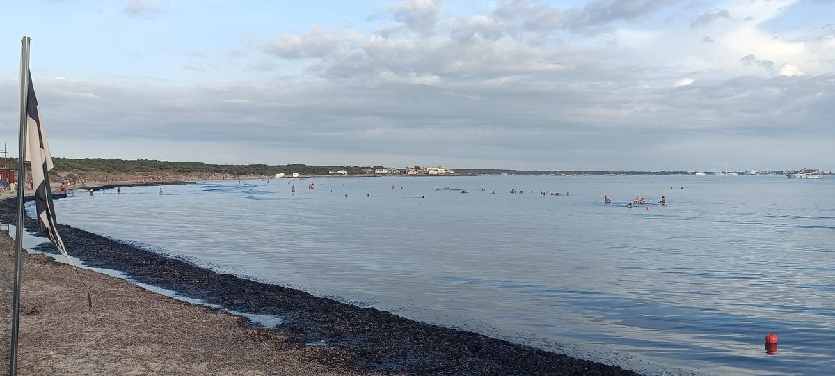 Half time entre les dues #Dana #Mallorca Sa Ràpita. <a href="/temps/">tony culshaw</a>