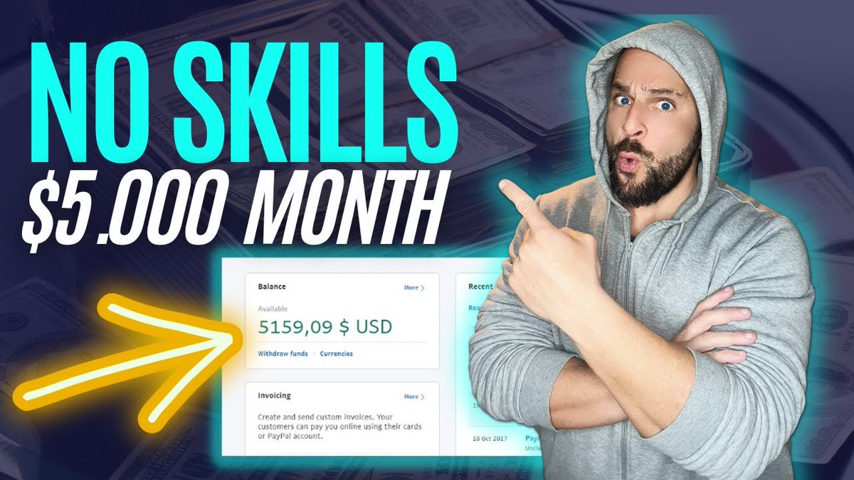 Simply__Digital's tweet image. “I can&apos;t make money online because I have no skills or knowledge”

That&apos;s a BS excuse and I&apos;ll show you why. 

•Like 
•Comment “video” 

I&apos;ll send over a step-by-step video showing 10 different ways to make money online with no skills or knowledge. 

(Must be following)