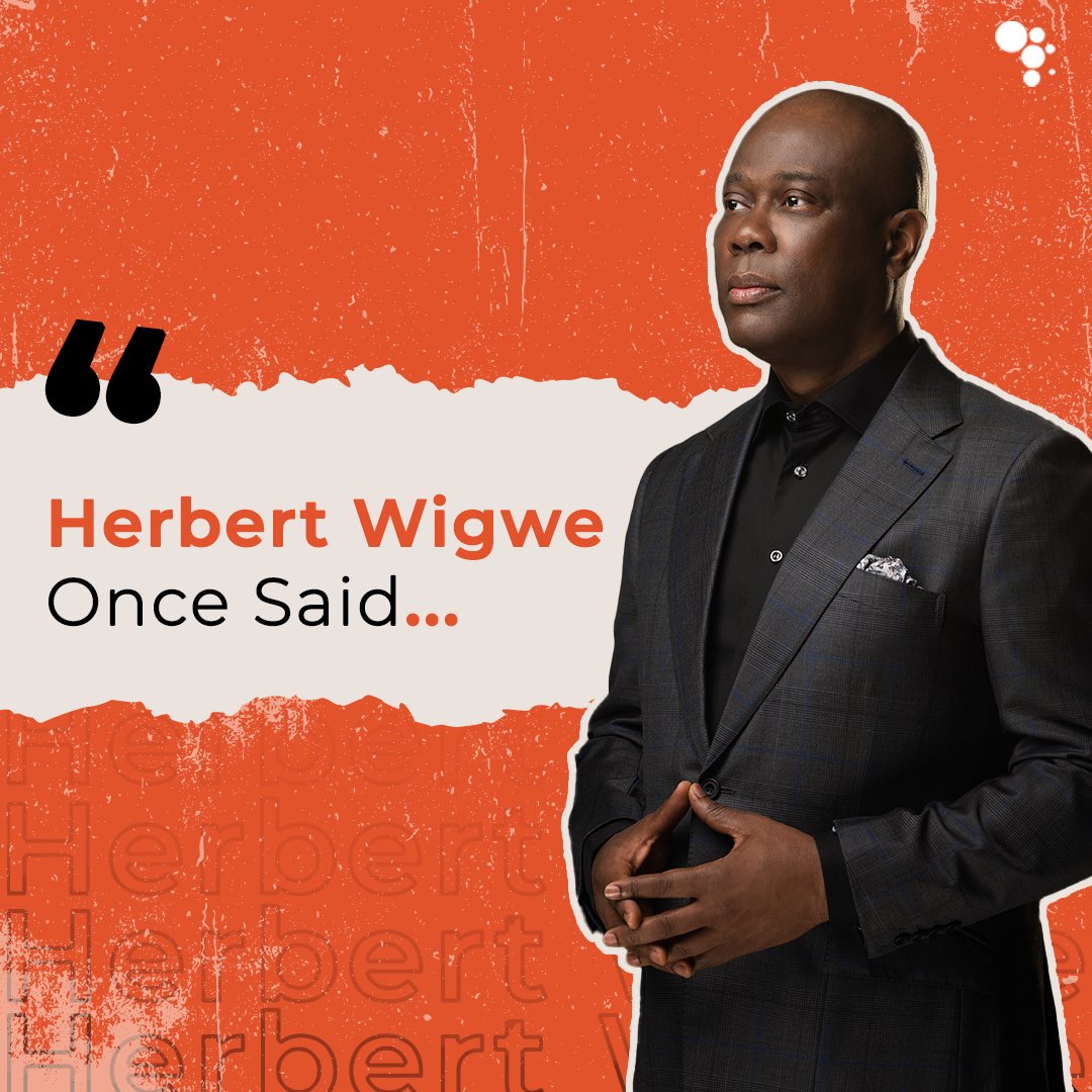 HOWFoundationNG's tweet image. Do you have a favourite quote or words fondly used by Dr. Herbert Wigwe that continues to motivate you to do better?

Share it with us in the comments as we continue to honour his memory!  

These words could encourage others in their journey.

#HerbertWigwe #HOWFoundation