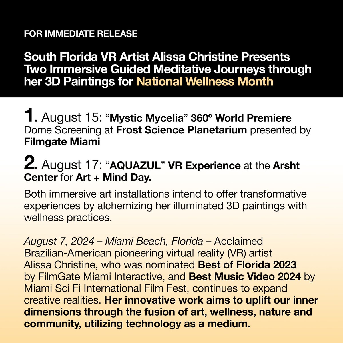 Alissa Christine✨Mindful VR art tweet media