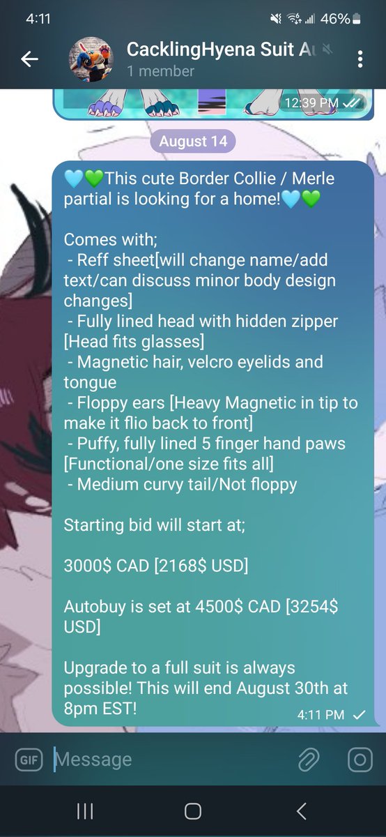 DurpyYeen's tweet photo. 🩵Premade Border Colie/Merle🩵

SB: 3000cad
AB:4500cad 
BI: 50$
🩵💚🩵
Share and check it out!! Would be such a big help.

https://t.co/WCbarOaNzS https://t.co/Soalk2yx7v
