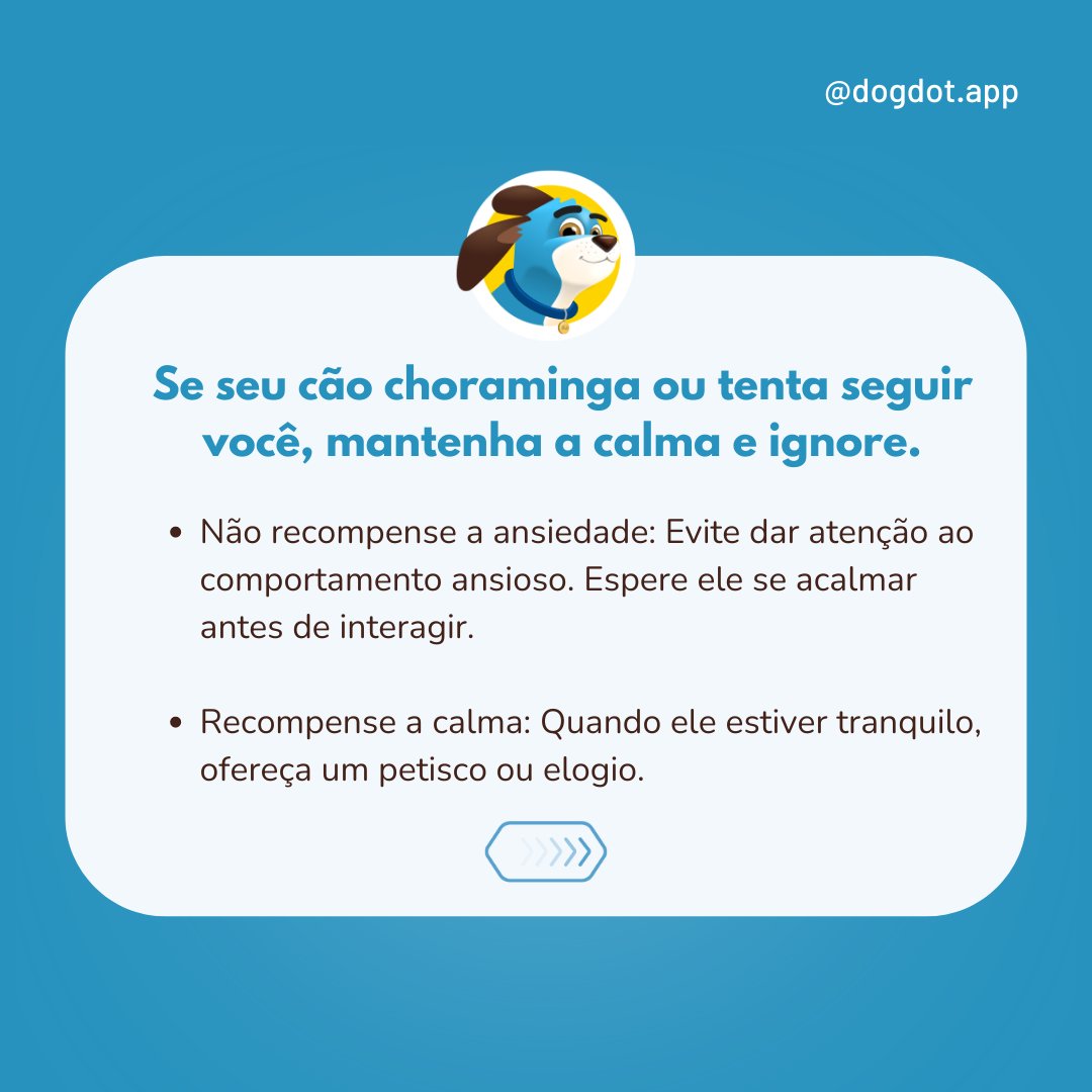 DogDot_app's tweet photo. A saída de casa não precisa ser estressante. Com paciência, você pode ajudá-lo a se sentir mais seguro. Passear antes de sair é uma ótima dica! O exercício físico e mental ajuda a reduzir a ansiedade, deixando-o mais relaxado.#dogdotapp #cachorro #adestramento #treinamento #dicas https://t.co/RT7xaR4qRu