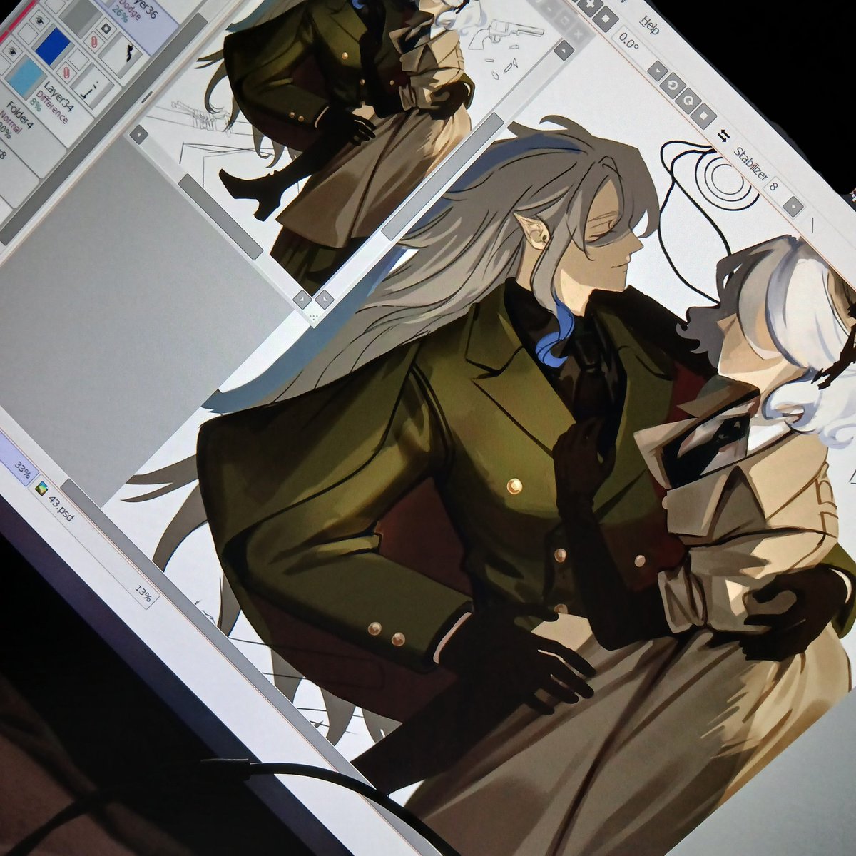 i'm free from my piled up workpapers, gonna try and finish this nvfr wip which i didn't touch for 2 weeks now 🙈