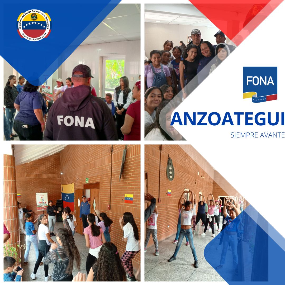 Fona Anzoátegui junto al Frente Preventivo realizó conversatorio en materia preventiva "Dile No A Los Retos Virales" a las niñas y adolescentes que hacen vida en el Idenna para evitar que sean víctimas de este tipo de juegos que amenazan la vida. #ElFonaSiempreAvante