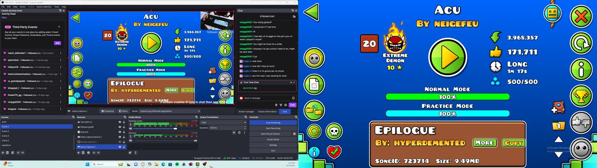 wowitsetherial's tweet image. FIRST EXTREME ACU %100 LETS GOO!!!! #letsgo