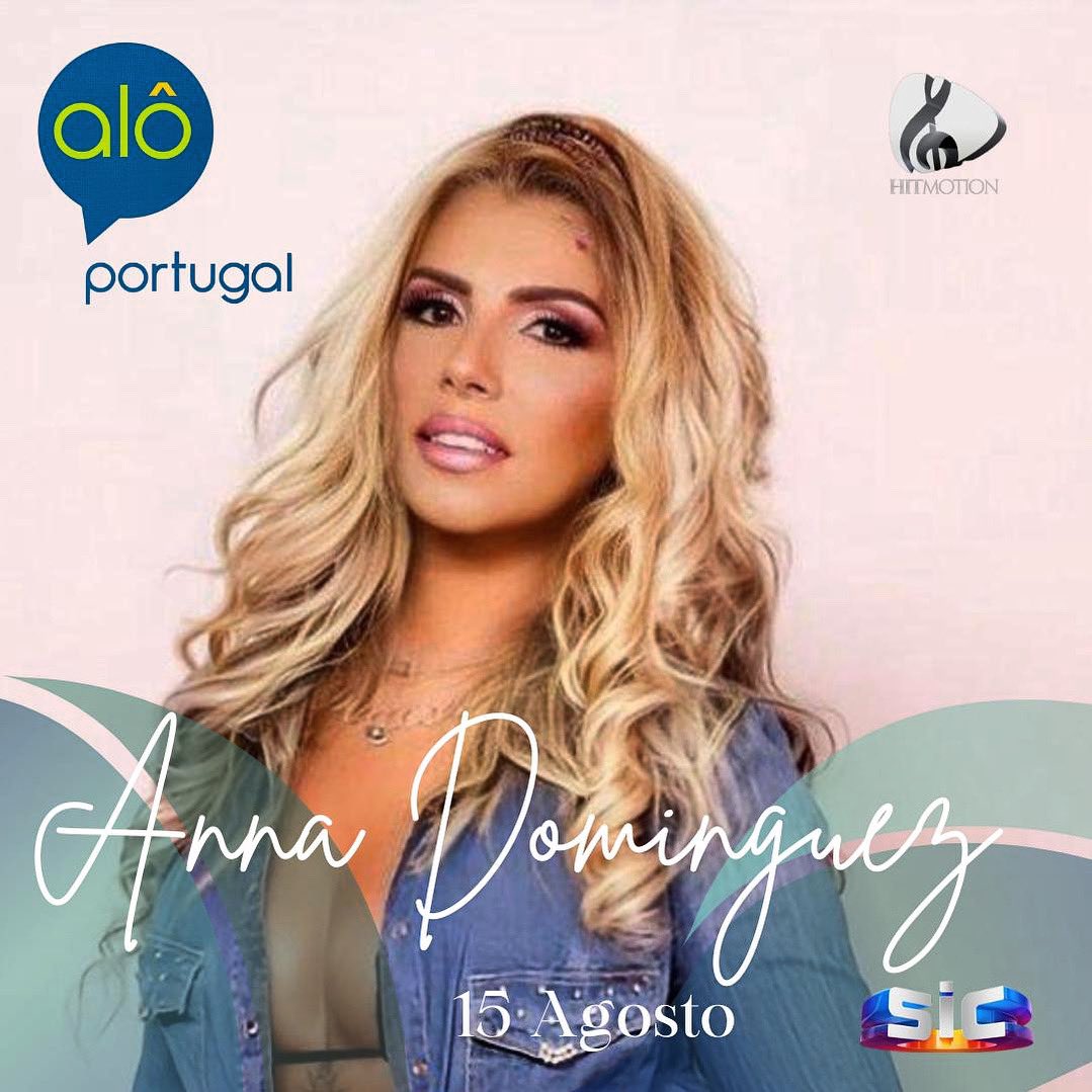 🚨Amanha estarei na
<a href="/sicoficial/">Spirits in Chains</a> SIC Internacional no programa Alô Portugal

Espero por vocês 🥰
2 Temas
*
*
#annadominguez #singer #promo #sic #aloportugal #international #influencer #followers #lisboa #portugal
#europa #mala #medios #tour2024 #parati